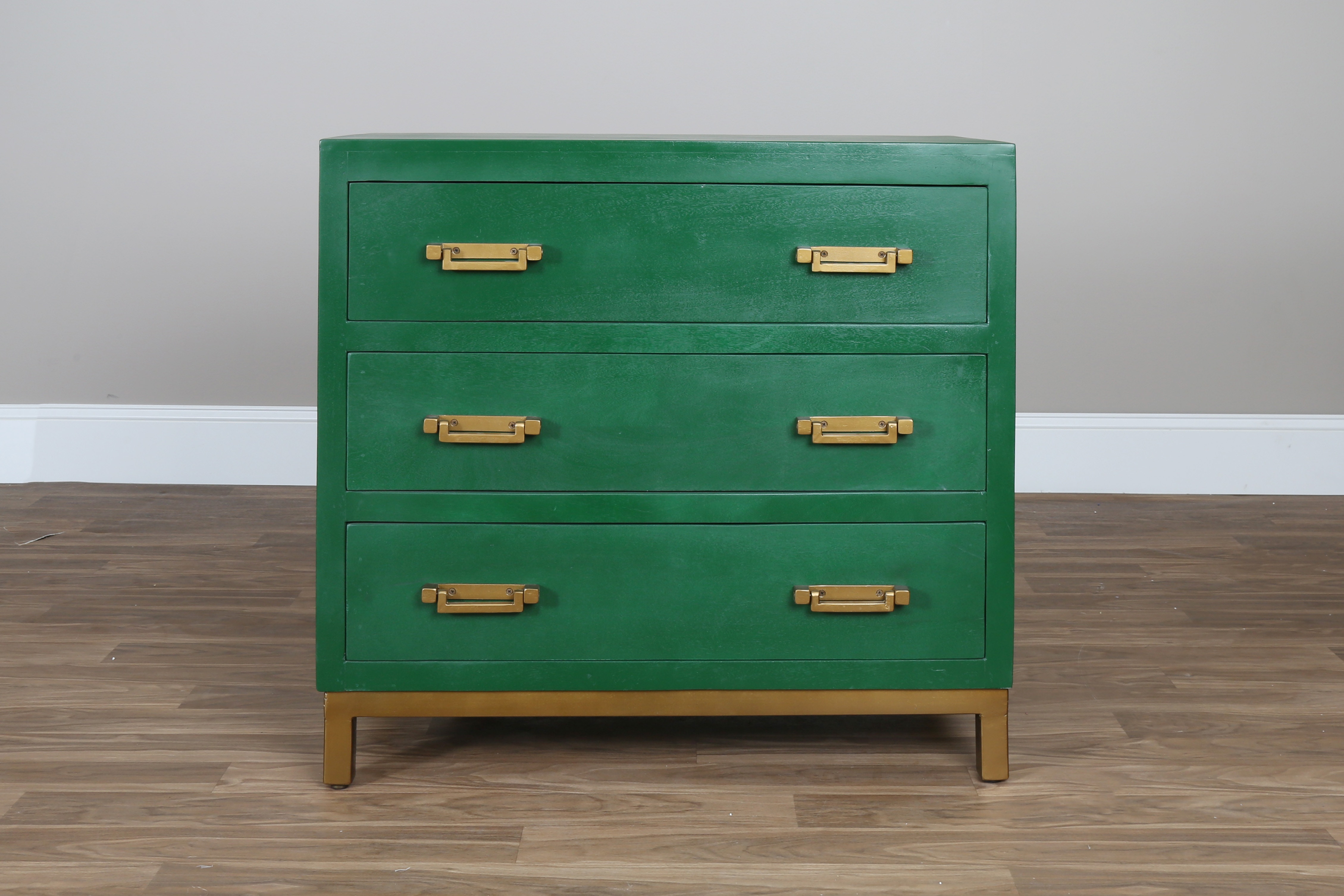 Jade 3 Drawer Painted Chest